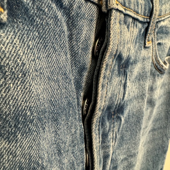 Old Navy High Rise OG Loose Secret-Smooth Pockets Medium Wash Jeans Size 6 - Picture 13 of 14